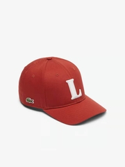 Mũ Lacoste Chính Hãng - 3D Embroidered Baseball Cap - Màu Đỏ | JapanSport RK0342-51-AFS
