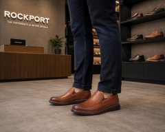 Giày Rockport Chính Hãng - Rockport Men's Garett Venetian Loafer Flat - Màu Nâu | JapanSport