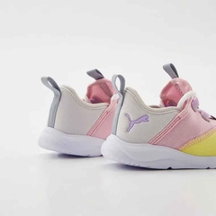 Giày Puma Trẻ Em Chính Hãng - Fun Racer Elevate Slip-On - Màu Quarry/ Light Lavender | JapanSport - 194339-03