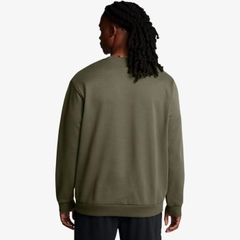 Áo Dài Tay Under Armour Chính Hãng - Project Rock Believe Crew Neck Sweatshirt - Màu Olive | JapanSport 6003007-390