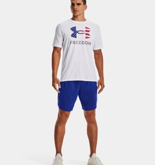 Áo phông Under Armour Chính hãng - UA Freedom Logo T-Shirt - Màu Trắng | JapanSport 1382970-100