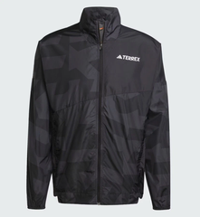 Áo Khoác ADIDAS Nam Chính Hãng - Terrex Multi Printed Wind Jacket - Màu Đen | JapanSport  JD8428