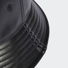 Mũ Adidas Chính Hãng - Originals Outline Trefoil Filled Polyurethane Bucket Hat - Màu Đen | JapanSport IY4055