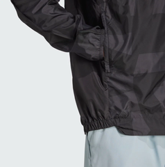Áo Khoác ADIDAS Nam Chính Hãng - Terrex Multi Printed Wind Jacket - Màu Đen | JapanSport  JD8428