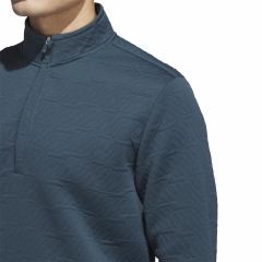 Áo Khoác Adidas Nam Chính Hãng - DWR 1/4 Zip Golf Sweater - Màu Arctic Night | JapanSport HZ0434