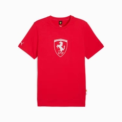 Áo Phông Puma Chính hãng - Scuderia Ferrari Sportswear Tonal Shield - Màu Đỏ | JapanSport 632785-02