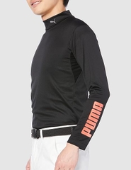 Set Áo Polo Puma Chính hãng - Golf Color Block Inner Set SS Polo Shirt - Màu trắng/cam | JapanSport 930519-09