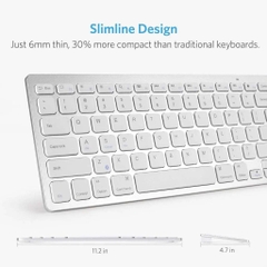 Bàn phím Anker - Ultra Slim Bluetooth Wireless Keyboard - A7726 - Japansport