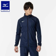 Áo Khoác Mizuno Chính Hãng - Light Knit Jacket - Màu Navy | JapanSport 32MC9120-14