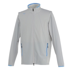 Áo Khoác Mizuno Chính Hãng - Versatile Windbreaker - Màu Xám | JapanSport E2JEA502-05
