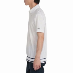 Áo Polo Mizuno Chính Hãng - Dry Aeroflow Mesh - Màu Trắng | JapanSport E2MAC010-01