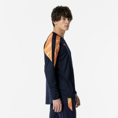 Áo Khoác Mizuno Chính Hãng - Long Sleeve Shirt - Màu Xanh | JapanSport  P2MAA506-14