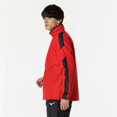 Áo Khoác Mizuno Chính Hãng - Warmer Shirt Unisex - Màu Đỏ | JapanSport P2MEB592-62