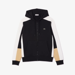 Áo Khoác Lacoste Chính hãng - Wool Zip-Up Sweater - Màu Đen | JapanSport SH1301-51-IK0