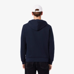 Bộ thể thao Lacoste Chính hãng - Colorblock Hoodie + Tapered Leg Sweatpants - Màu Navy | JapanSport SH5913-51-6WZ + XH2846-51-IE3
