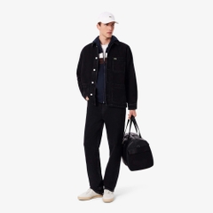 Bộ thể thao Lacoste Chính hãng - Colorblock Hoodie + Tapered Leg Sweatpants - Màu Navy | JapanSport SH5913-51-6WZ + XH2846-51-IE3