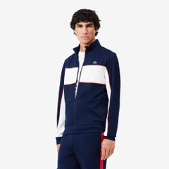 Áo Khoác Lacoste Chính hãng - Sweatshirt with Zipper - Màu Navy | JapanSport SH8942-51-5GC