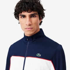 Áo Khoác Lacoste Chính hãng - Sweatshirt with Zipper - Màu Navy | JapanSport SH8942-51-5GC