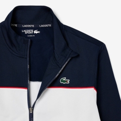 Áo Khoác Lacoste Chính hãng - Sweatshirt with Zipper - Màu Navy | JapanSport SH8942-51-5GC