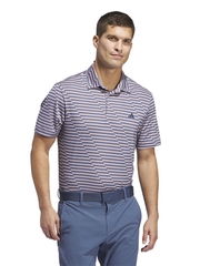 Áo Polo Adidas Nam Chính Hãng - Ultimate365 Mesh Pattern - Màu Xanh/Hồng | JapanSport IU4392