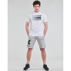 Quần Short Under Armour Nam Chính Hãng - Rival Fleece Big Logo Shorts - Màu Xám | JapanSport 1357118-011