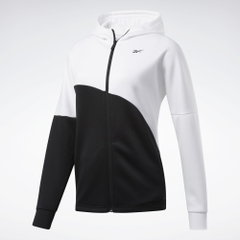 Áo Khoác Reebok Nữ Chính Hãng - TS Tracksuit - Đen/Trắng | JapanSport FP8915