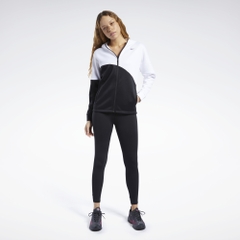 Áo Khoác Reebok Nữ Chính Hãng - TS Tracksuit - Đen/Trắng | JapanSport FP8915