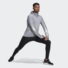 Áo Hoodie Adidas Nam Chính hãng - Space Race Hoodie - Grey | JapanSport GK6997