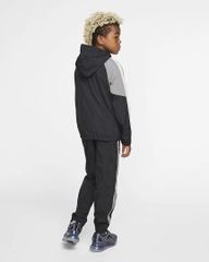 Quần Nike Chính Hãng - Sportswear Woven - Đen/Xám | JapanSport BV3700 -010