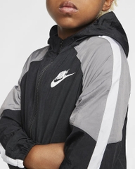 Quần Nike Chính Hãng - Sportswear Woven - Đen/Xám | JapanSport BV3700 -010
