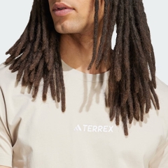 Áo Phông Adidas Nam Chính Hãng - Terrex Unisex Graphic T-Shirt - Màu Be | JapanSport JM6400