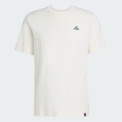 Áo Phông Adidas Nam Chính Hãng - Mini Pizza Graphic T-Shirt - Màu Trắng | JapanSport JM6481