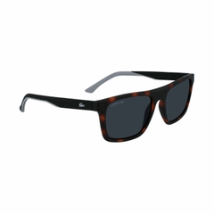Kính Lacoste Chính hãng - Brown Rectangular Sunglasses 56 MM | JapanSport L957S 230 56-18-145
