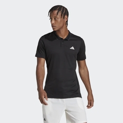 Áo Polo Adidas Nam Chính Hãng - TENNIS FREELIFT - Đen | JapanSport HS3316