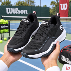 Giày Tennis Wilson Nam chính hãng - Rush Pro Lite - Màu Đen | JapanSport WRS333210