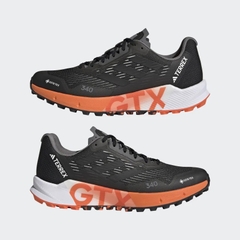 Giày Adidas Nam Chính Hãng - TERREX AGRAVIC FLOW GORE-TEX TRAIL 2.0 - Đen | JapanSport HR1110