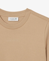 Áo Phông Lacoste nữ Chính hãng - Women's Print Cotton T-Shirt - Màu hồng | JapanSport TF0355-51-02S