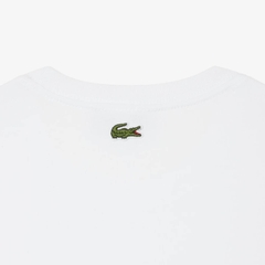 Áo phông Lacoste Chính hãng - Printed Cotton T-Shirt - Màu Trắng | JapanSport TH5634-51-001
