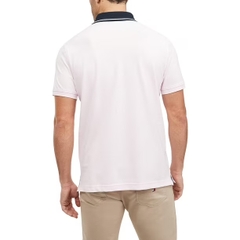 Áo Polo Tommy Hilfiger Chính hãng - Với họa tiết piqué in hình lá cờ - Màu hồng | JapanSport 78J5923-650