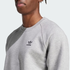 Áo Khoác Adidas Nam Chính Hãng - Trefoil Essentials - Màu Xám | JapanSport IY4937