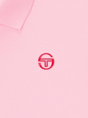 Set váy Sergio Tacchinui chính hãng | Jersey Mix Pleats Collared Dress- Light Pink | Japansport TWOP10741GP001-PKL