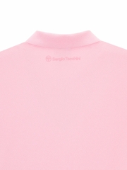 Set váy Sergio Tacchinui chính hãng | Jersey Mix Pleats Collared Dress- Light Pink | Japansport TWOP10741GP001-PKL