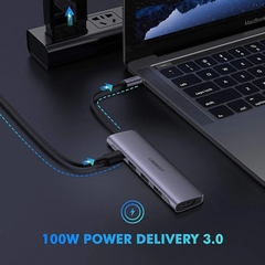 Cổng chuyển đổi USB HUB Ugreen 5in1 Chính hãng - CM136/USB-C | JapanSport