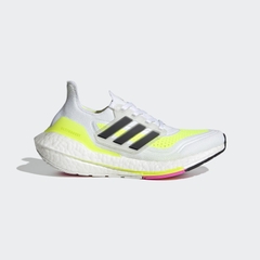 Giày chạy nữ Adidas Chính hãng - Ultraboost 21 - Trắng | JapanSport FZ2929