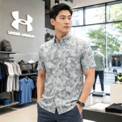 Áo Sơ mi Under Armour Chính hãng - Dockside Button Down Shirt - Màu Xám | JapanSport 1376577-014