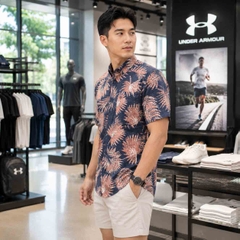 Áo Sơ mi Under Armour Chính hãng - Dockside Short Sleeve T-Shirt - Màu Navy| JapanSport 13576577-044