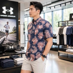 Áo Sơ mi Under Armour Chính hãng - Dockside Short Sleeve T-Shirt - Màu Navy| JapanSport 13576577-044