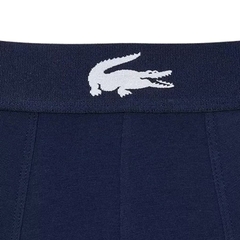 Quần Boxer Lacoste Chính hãng - 3-Pack Stretch Essentials - Màu White/Blue/Green | JapanSport 6H1295-51-P52