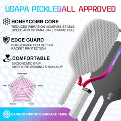 Vợt Pickleball DGYGQ chính hãng | With Polypropylene Honeycomb Core | JapanSport