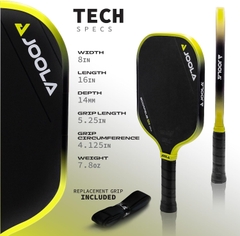 Vợt Pickleball JOOLA chính hãng | Joola Anna Bright Scorpeus 3S 14mm | JapanSport
